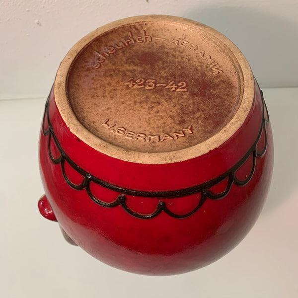 Keramik Vase 423-42 von Scheurich
