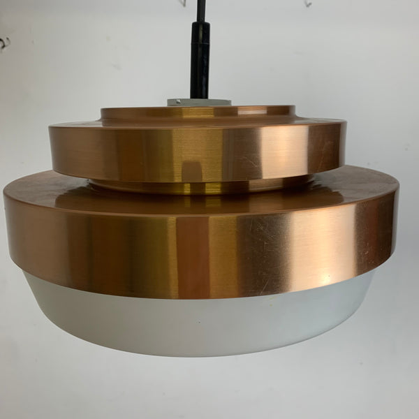 Vintage Mid Century Space Age Hängelampe im Stil von Jo Hammerborg