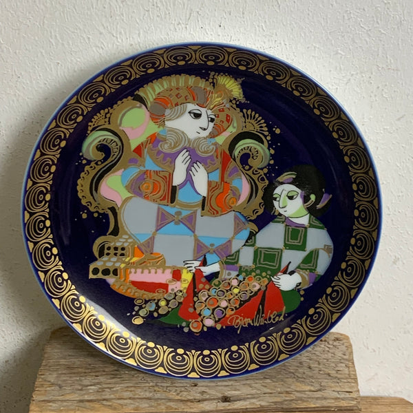 Sammelteller Aladin VIII von Björn Wiinblad für Rosenthal
