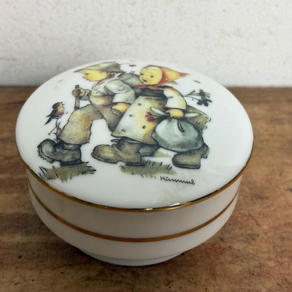 Vintage Porzellan Deckeldose Hummel Hänsel & Gretel von Reutter