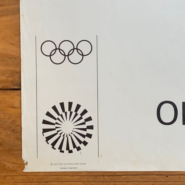 Pop Art Plakat Olympische Spiele 1972