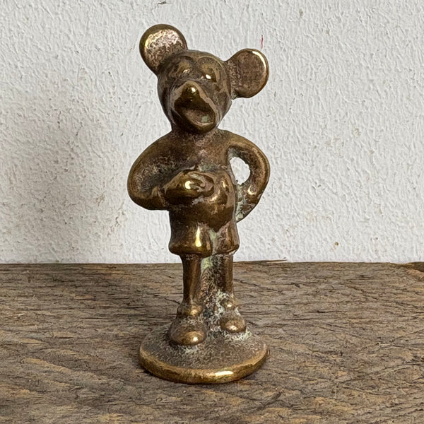 Bronze Mickey Mouse Werkstätten Hagenauer Wien