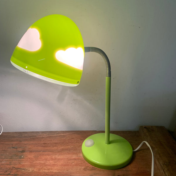 Vintage Wolke Lampe Skojig von Henrik Preutz für Ikea in grün