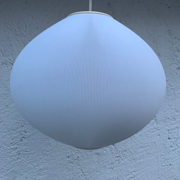 Vintage Space Age Plissee Deckenlampe