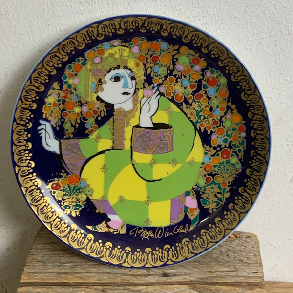 Sammelteller Aladin IV von Björn Wiinblad für Rosenthal