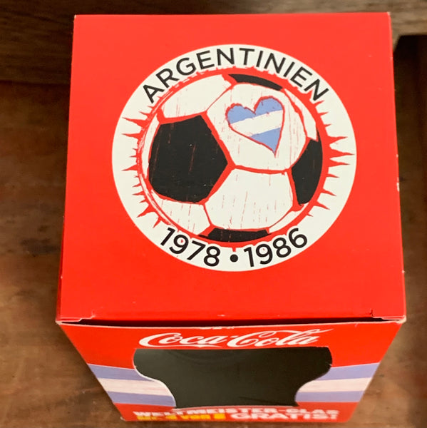 Coca-Cola Weltmeister Glas Nr. 4 Argentinien