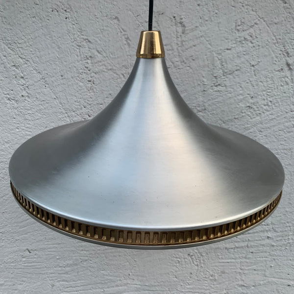 Space Age Ufo Lampe aus Aluminium