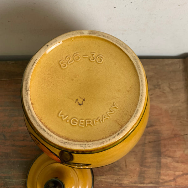 Vintage Keramik Rumtopf von Scheurich 826-36