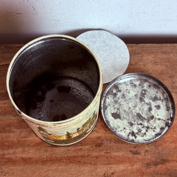 Vintage Blechdose Kaffee und Tee Haus Schlegel Hildesheim
