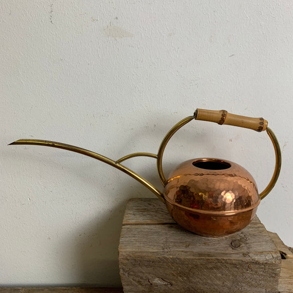 Mid Century Kupfer Gießkanne