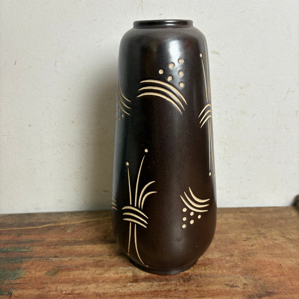Vintage Keramik Vase von Piesche und Reif