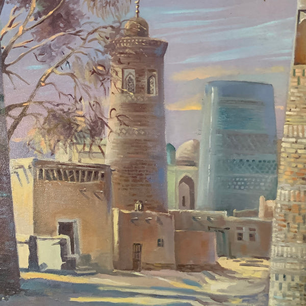 Ölgemälde Orientalische Stadt von Cadupola