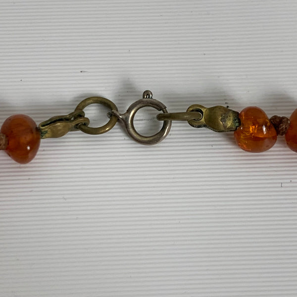 Vintage echte Bernstein Kette Ostseeschmuck