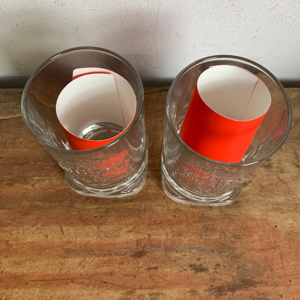 2 Jim Beam Whiskey Gläser