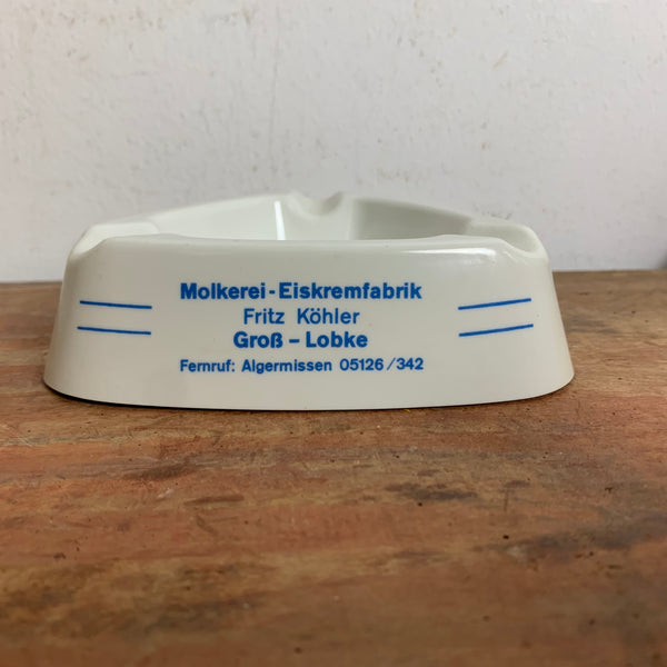 Vintage Mid Century Aschenbecher von Ornamin für Köhler Eis