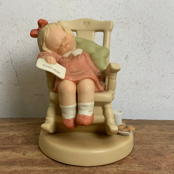 Vintage Figur Memories of Yesterday "WELCOME SANTA!"