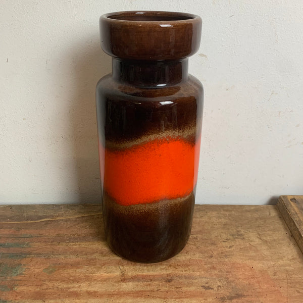 Große Keramik Scheurich Vase 517-30