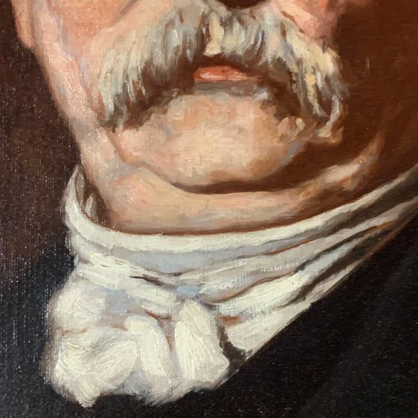 Ölgemälde Portrait Otto von Bismarck von John Klopper