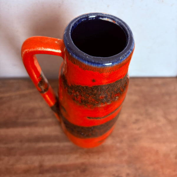Vintage Fat Lava Keramik Vase von Scheurich 275-20