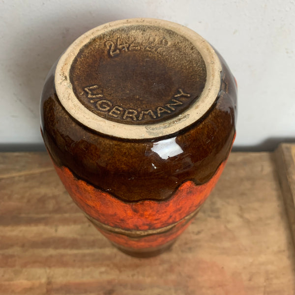 Vintage Keramik Vase von Scheurich 242-22