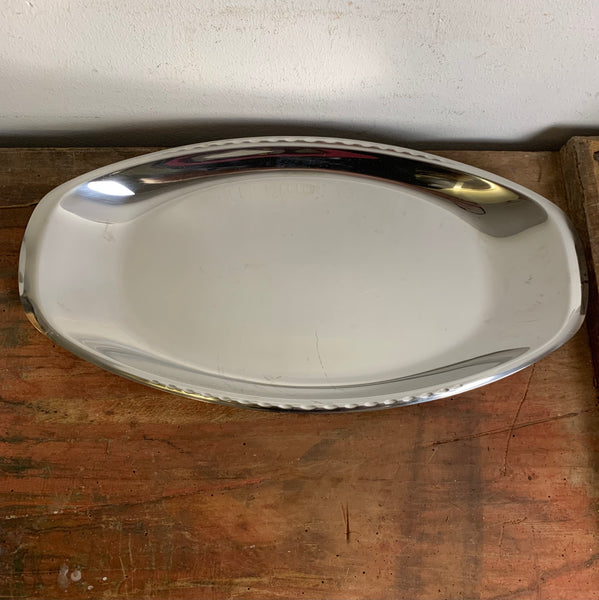 Vintage Bratenplatte von WMF Cromargan