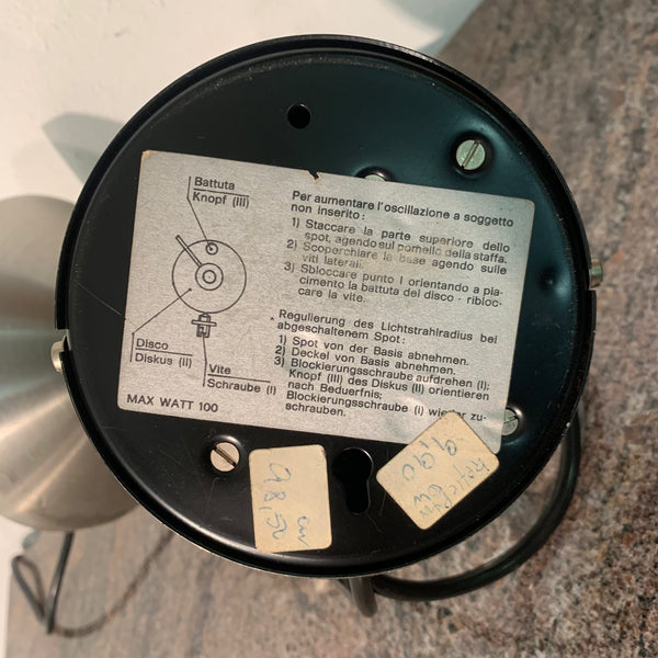 Vintage Spot Wandlampe von Alta Lite