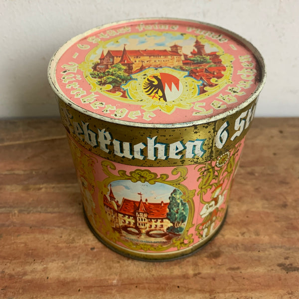 Vintage Blechdose Feine Nürnberger Lebkuchen