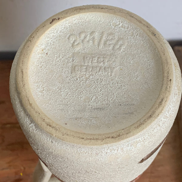 Vintage Mid Century Keramik Vase von Jasba 220-28