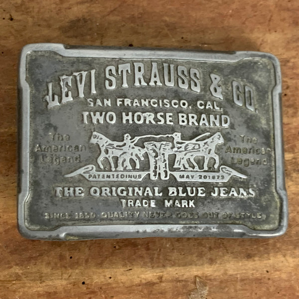 Vintage Gürtelschnalle von Levi Strauss & Co.