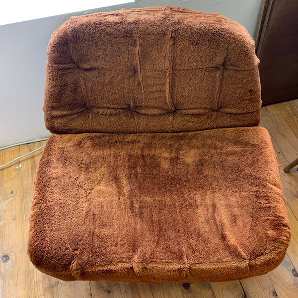 Kult Vintage Teddy Plüsch Sessel