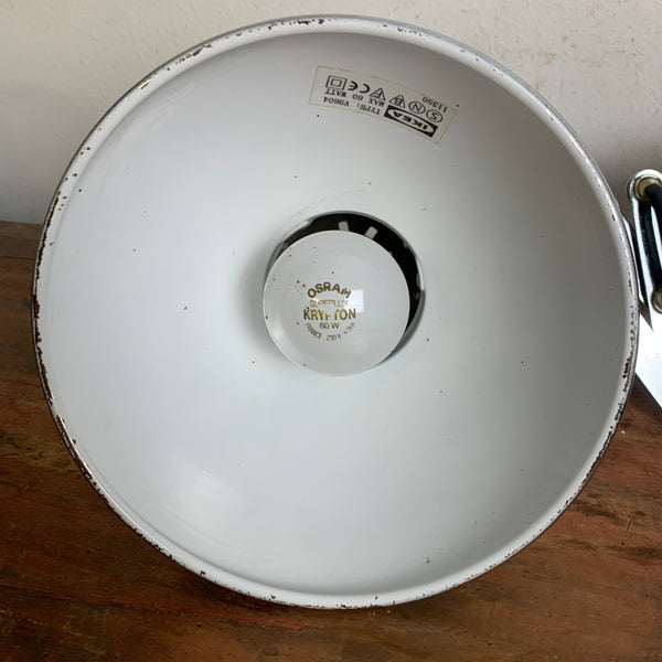 Vintage Akkordeon Scherenlampe von Ikea