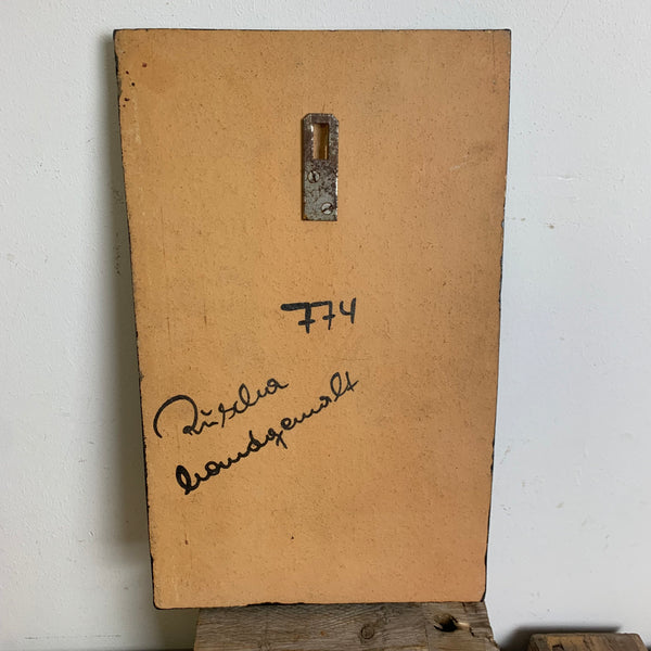 Fat Lava Künstler Wandkeramik Rooster von Ruscha 774