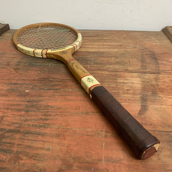 Vintage Holz Tennisschläger Commander