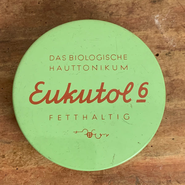Vintage Blechdose Eukutol 6
