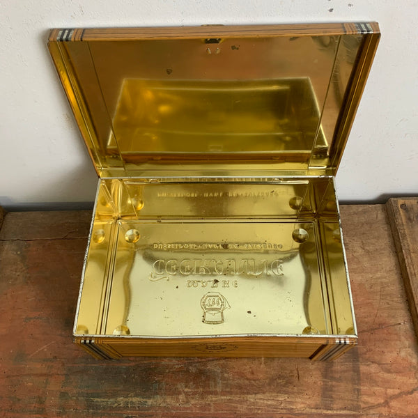 Vintage Blechdose Teekanne