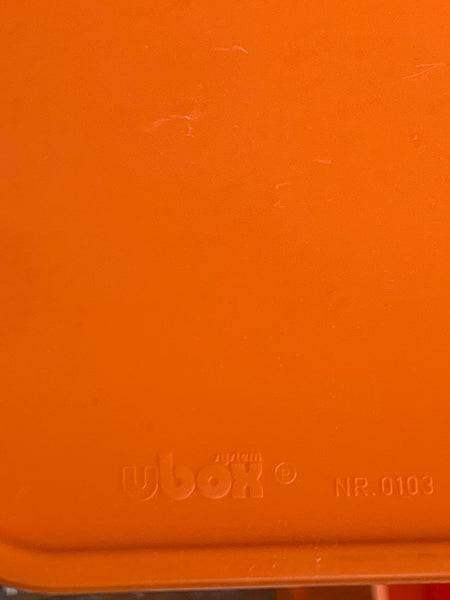 Vintage Pop Art Design Schallplatten Ständer iisi Ubox System