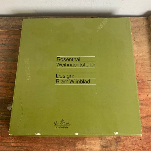 Weihnachtsteller 1975 von Björn Wiinblad für Rosenthal