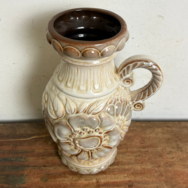 Vintage Fat Lava Flower Bodenvase von Scheurich 487-28