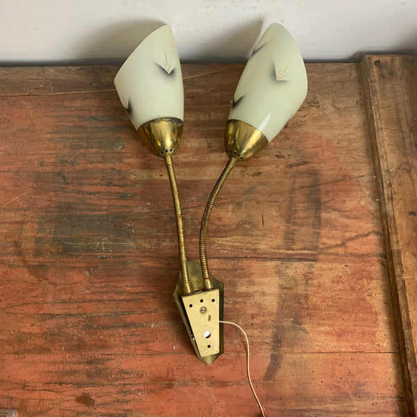 Vintage Mid Century Wandlampe