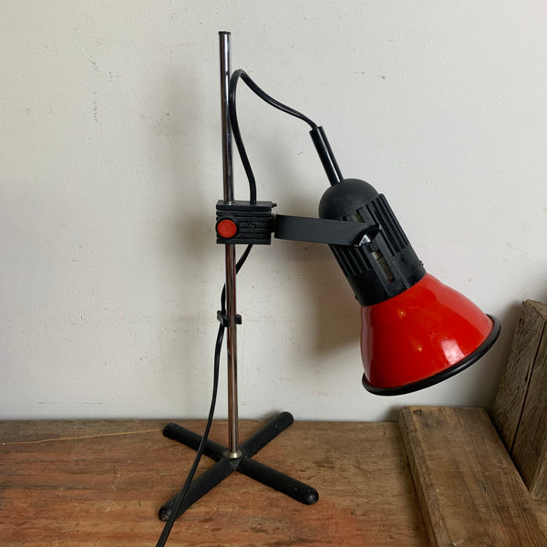 Vintage kleine Schreibtischlampe Spot