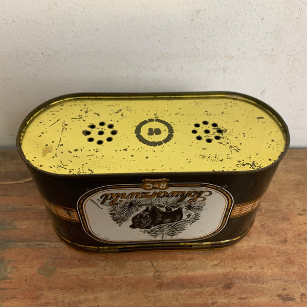 Vintage Zigarren Blechdose Schwarzwild