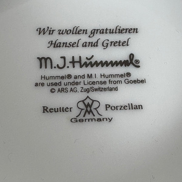 Vintage Porzellan Deckeldose Hummel Hänsel & Gretel von Reutter