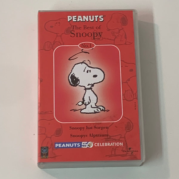 VHS Video Kassette Peanuts The Best of Snoopy
