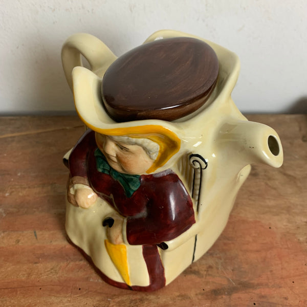 Vintage Teekanne Teapot Darby & Joan von Tony Wood Staffordshire