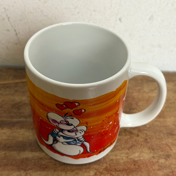 Kaffeebecher Tasse Diddl Hab dich lieb Becher