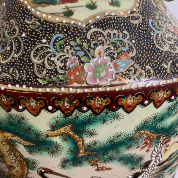 Antike große Asiatische Vase