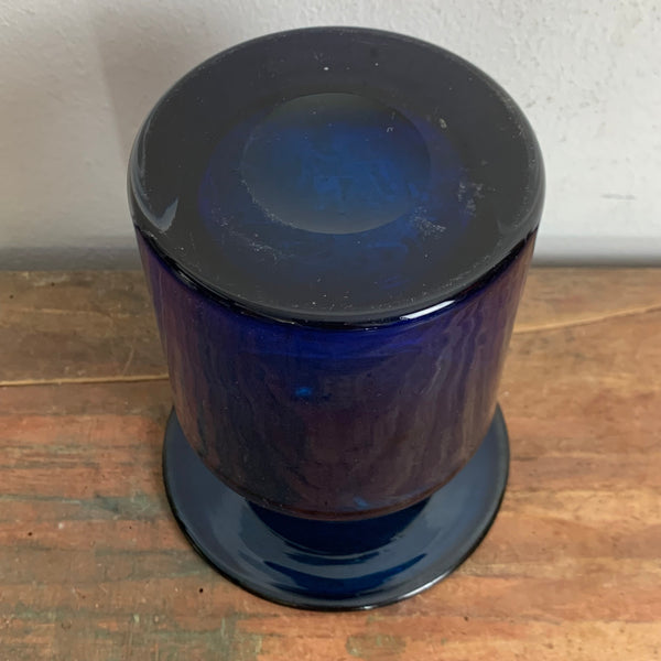 Vintage Glas Vase von Hans Theo Baumann für Gral Glas