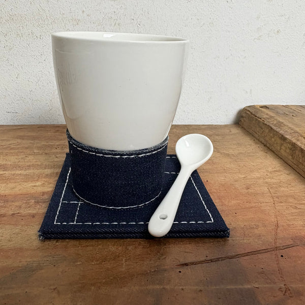Vintage 4er Kaffee Set jeans & living