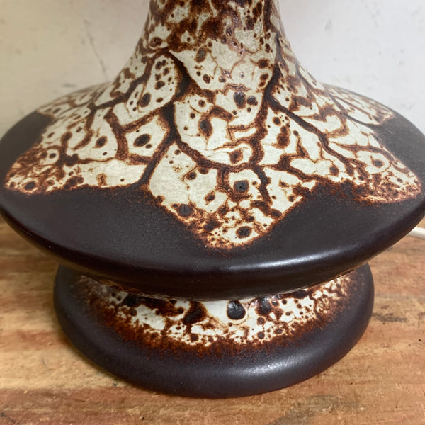 Keramik Lampe von Marbach Leuchten