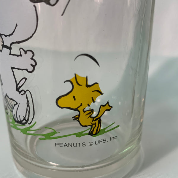 2 vintage Snoopy Gläser